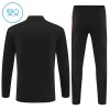 Portugal Sweat d'Entraînement Quarter-Zip 2025-26 Noire Pour Enfant